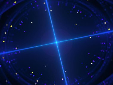 Hayali fraktal arkaplan resmi