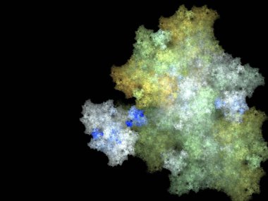 Hayali fraktal arkaplan resmi