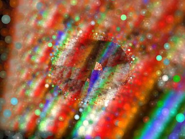 Hayali fraktal arkaplan resmi