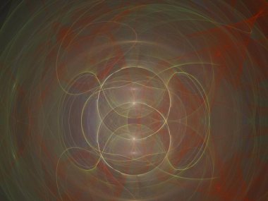 Hayali fraktal arkaplan resmi