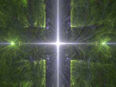 Hayali fraktal arkaplan resmi