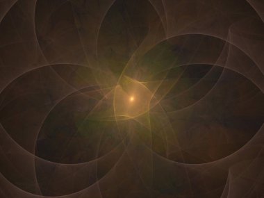 Hayali fraktal arkaplan resmi