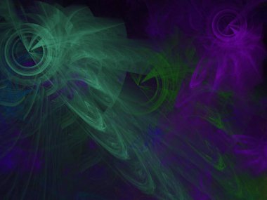 Hayali fraktal arkaplan resmi