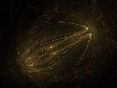 Hayali fraktal arkaplan resmi