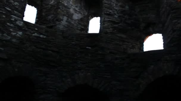 Näkymä Polruanin Niemelle Cornwall Talvella Video — kuvapankkivideo