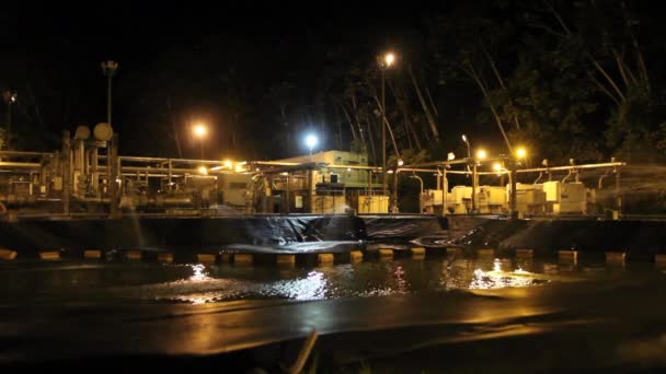 Estación Producción Petróleo Amazonía Ecuatoriana Video — Vídeo de stock