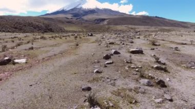 Video, Cotopaxi Volkanı manzarası, Ekvador