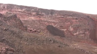 Ekvador And Dağları 'ndaki Cotopaxi Volkanı' nın eğimlerinin videosu