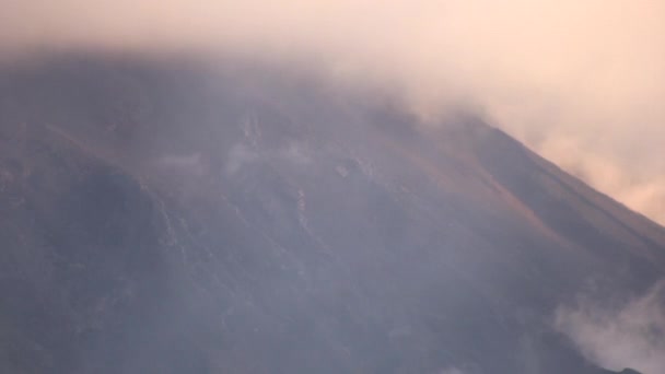 Video Dimmoln Ecuador Berg Natur Och Luft — Stockvideo