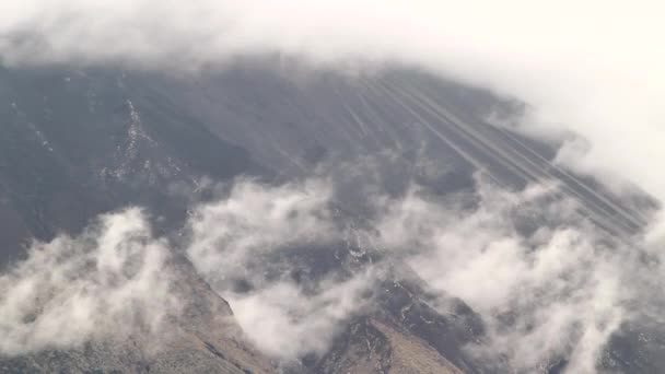 Vídeo Montañas Niebla Nubes Humo — Vídeos de Stock