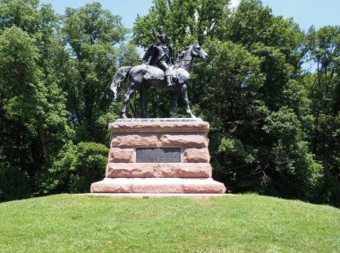 General Anthony Wayne Pennsylvania'daki Valley Forge, heykeli