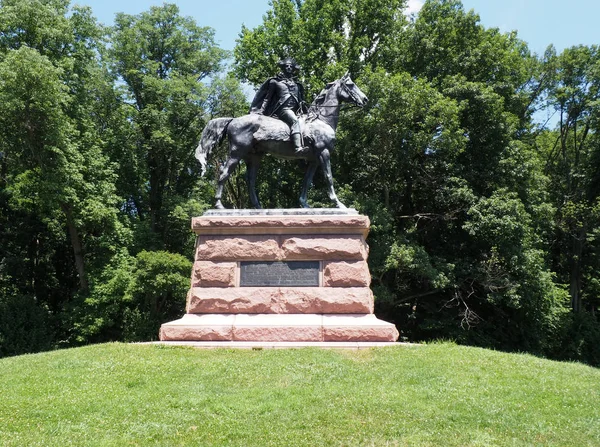 Statue General Anthony Wayne Valley Forge Pennsylvania — Stock Photo, Image