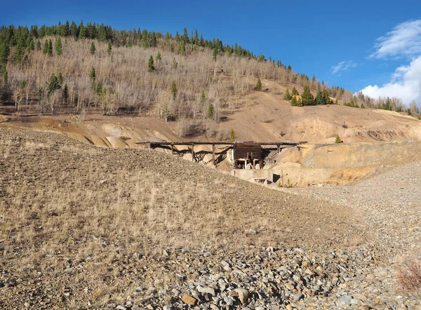 Egy Régi Része Enyém Hegyek Közelében Breckenride Colorado — Stock Fotó