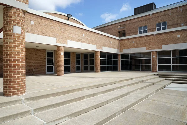 Defranco Elementary School w: Bangor Pennsylvania — Zdjęcie stockowe