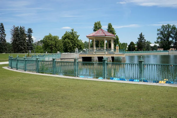Ferril Lake in Denver City Park — Stock Photo, Image