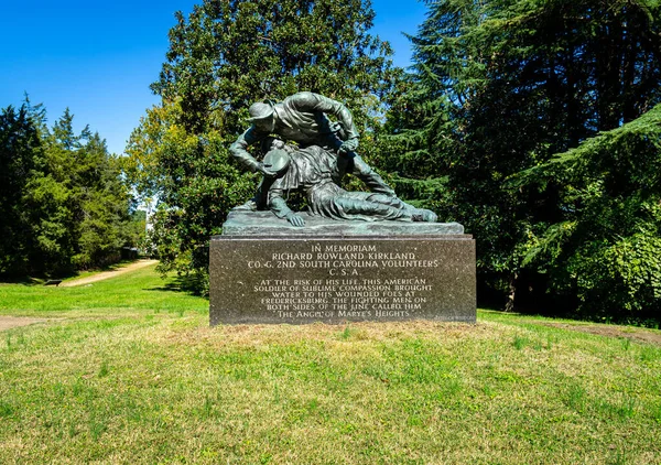 Fredericksburg Virginia Usa October 2020 Monument Richard Rowland Kirland Fredericksburg — Stock Photo, Image