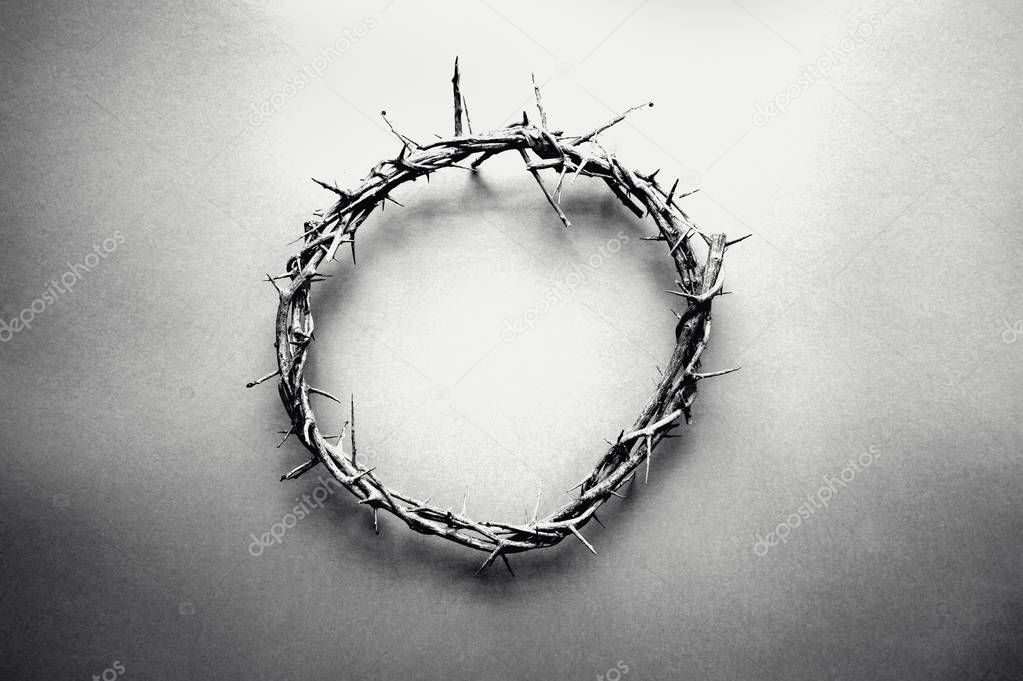 Monochrome Crown of Thorns