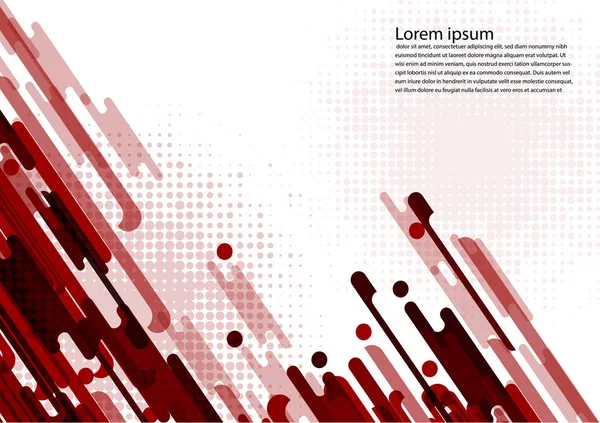 Kırmızı renk geometrik arka plan vektör çizim