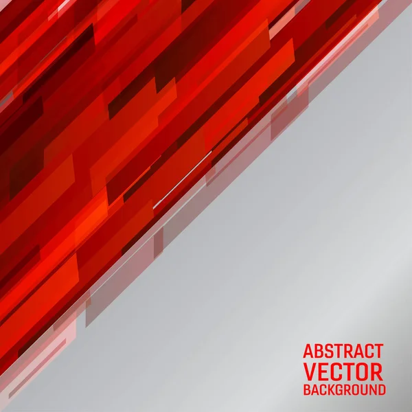 Vektor Geometrisch Hellrot Farbe Illustration Grafik Abstrakt Hintergrund — Stockvektor