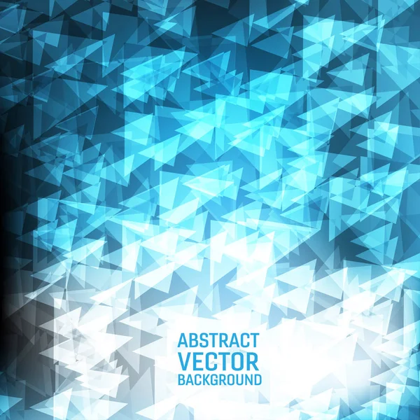 Hellblauer Vektor Geometrischer Abstrakter Hintergrund Neues Polygonales Textur Hintergrunddesign Für — Stockvektor