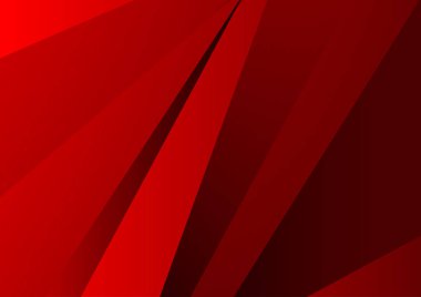 Koyu kırmızı geometrik soyut vektör arka plan kopya alanı ile