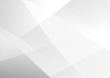 Beyaz ve gri renkli geometrik degrade illüstrasyon doku soyut vektör arka plan