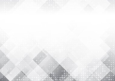 Geometrik gri ve beyaz renk arka plan vektör çizim Eps 10