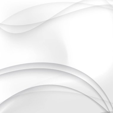 Gri ve beyaz renk dalga arka plan vektör