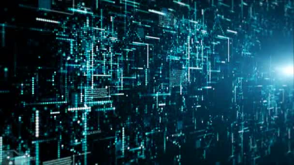 Hi-Tech affichage numérique informations holographiques fond abstrait 