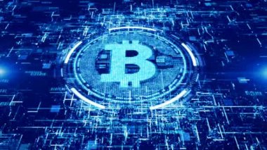 Bitcoin cryptocurrency dijital siber