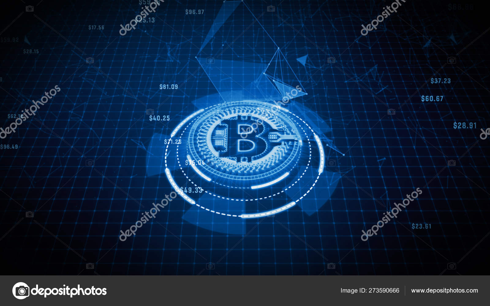 Bitcoin currency sign in digital cyberspace, Business and Techno — Stock  Photo © kanawatvector #273590666
