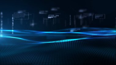 Dijital Parçacıklar Dalga ve Dijital Veri, Dijital Cyberspace Geri