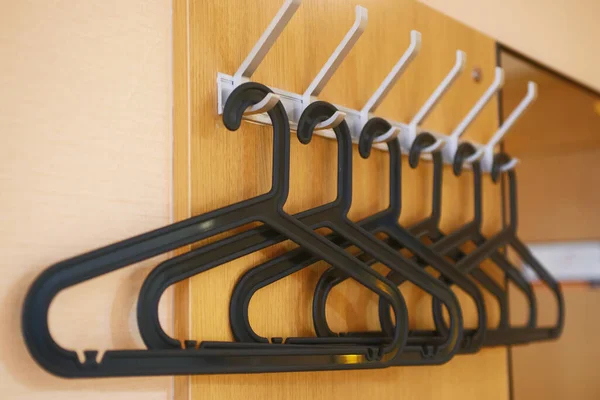 Close Hangers Wall — Stock Photo, Image