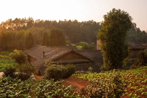 Paesaggio Rurale Nel Sud Ovest Della Cina — Foto Stock