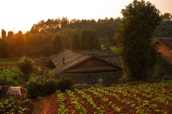 Paesaggio Rurale Nel Sud Ovest Della Cina — Foto Stock