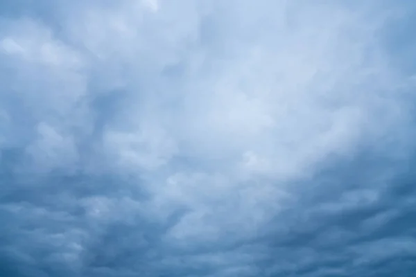 Dramático Azul Gris Nubes Tormenta —  Fotos de Stock