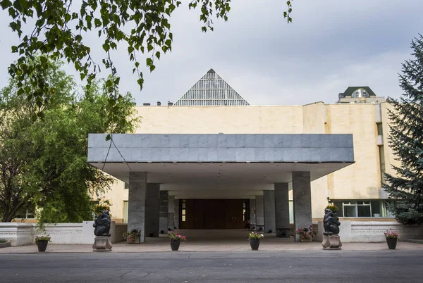 Abilkhan Kasteyev State Museum Arts Almaty Kazachstan — Stockfoto