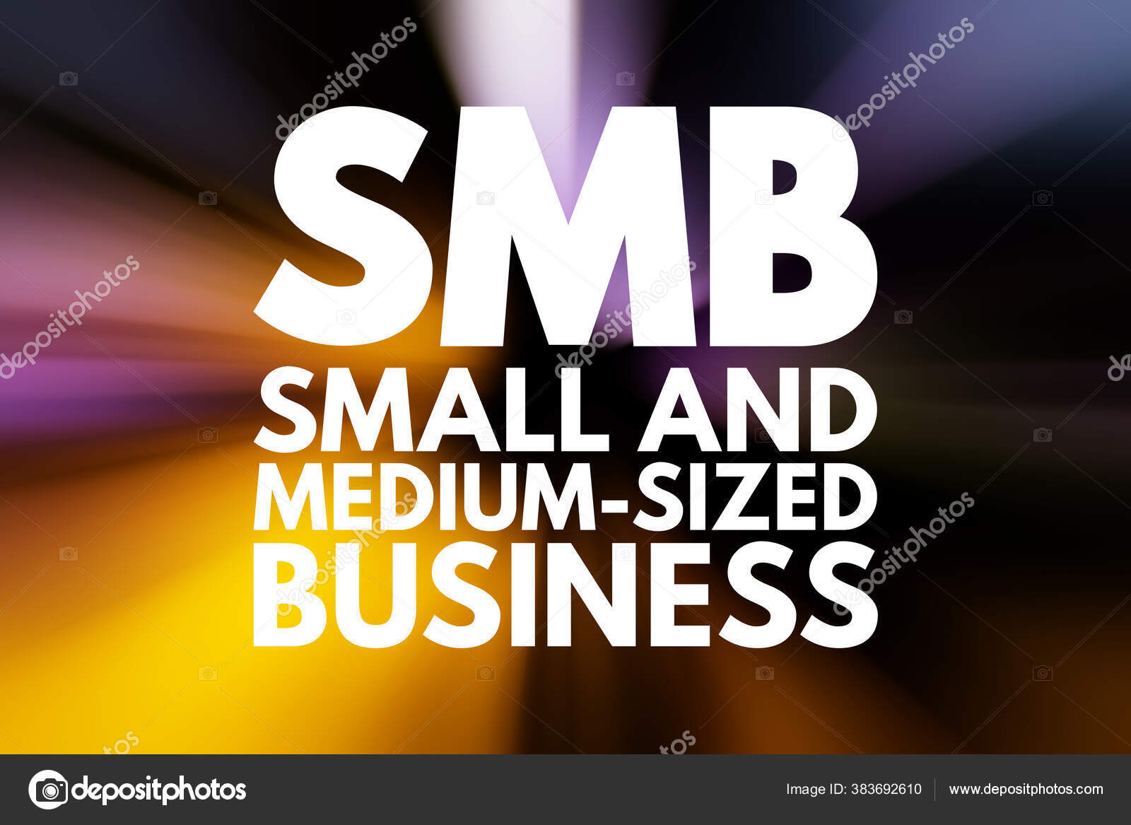 Fotos de Smb Acrónimo Pequeña Mediana Empresa Fondo Del Concepto ...