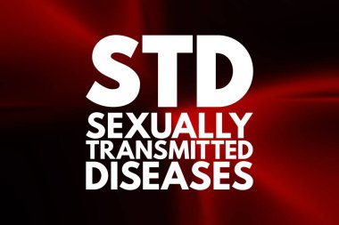 STD - Cinsel yolla bulaşan hastalıklar kısaltması, tıbbi konsept geçmişi