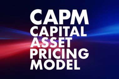 CAPM - Sermaye Varlık Fiyatlandırma Model kısaltması, iş konsepti geçmişi
