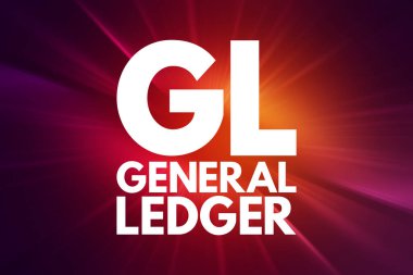 GL - Genel Ledger kısaltması, iş konsepti geçmişi