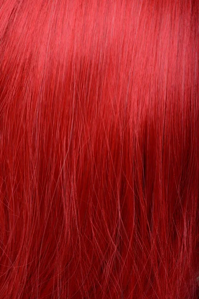 Red Hair Making Background — Stock Photo, Image