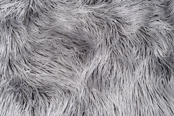 Fake Faux Fur Rug Background — Stock Photo, Image