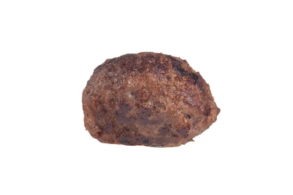 Isolated Cooked Homemade Meatball — Stock Photo, Image
