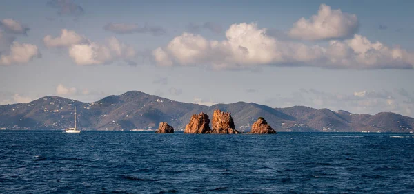 英領バージン諸島のインディアンの岩 — ストック写真