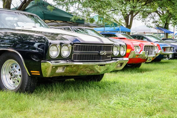 Detroit Michigan Sierpnia 2016 Vintage Samochody Wystawie Woodward Dream Cruise — Zdjęcie stockowe