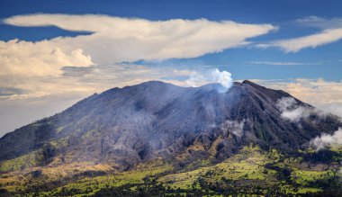 Doğal görünümü Turrialba yanardağ Cartago, Costa Rica