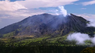 Doğal görünümü Turrialba yanardağ Cartago, Costa Rica