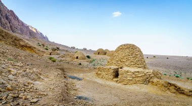 Beehive tombs in Al Ain clipart
