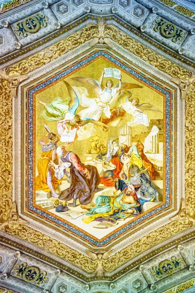 バチカン美術館の天井画 — ストック写真